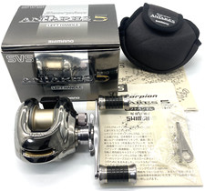 Shimano Scorpion ANTARES 5 Left Bait Casting Reel w/Custom Handle "Excellent+++"