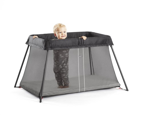 Lit parapluie light noir avec - parapluie,