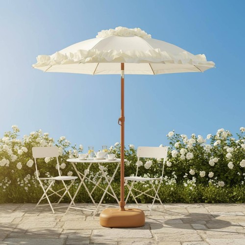 Ombrelle inclinable bord - inclinable,