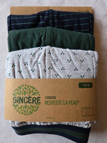 Boxers taille xl vert - 5/xl,