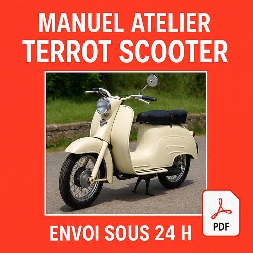 Manuel atelier terrot scooter - manuel,