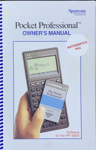 Manual for sparcom mathematics - manual,