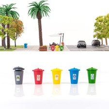 Maquette poubelles poubelle de