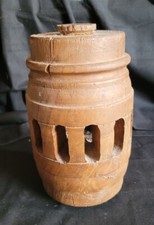 Ancien moyeu de roue en bois