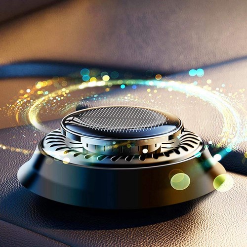 Désodorisant solaire rotatif