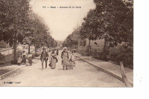 Gex avenue gare attelage - la,