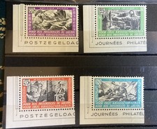 Lot de timbres belges neufs 1942 Pour nos prisonniers de Guerre 39/45
