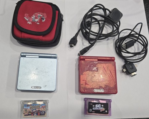Lot game boy advance bleu - advance, sp