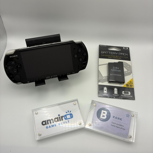 Console portable sony psp 3000 - console,