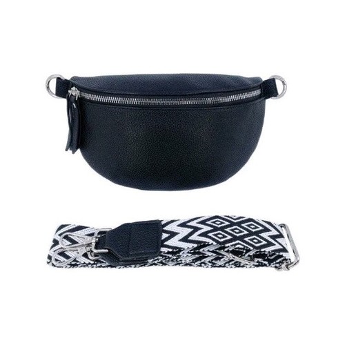 Sac banane noir imitation