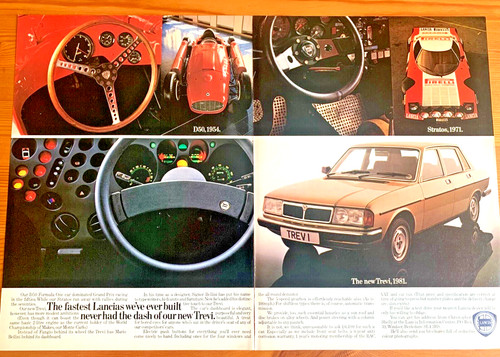 Lancia trevi 1980s frameable - 1980s,