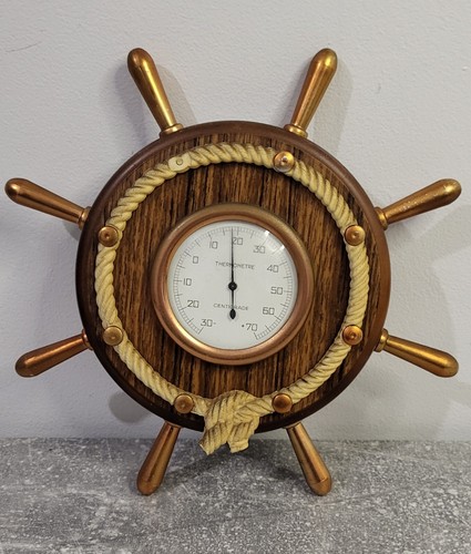 Thermomètre gouvernail bateau - gouvernail,