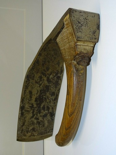 Bel ancien outil herminette - outil,
