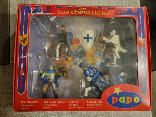 Coffret les chevaliers papo - les,