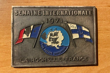 Plaque commémorative métal
