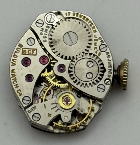 Bulova 6cf montre mouvement - bulova,