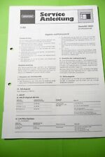 Manuel De Service Pour Grundig Satellit 1400, ORIGINAL !