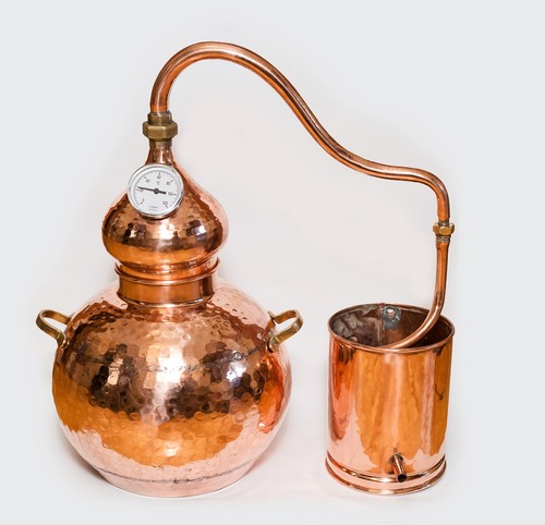 Alambic cuivre avec le - avec,