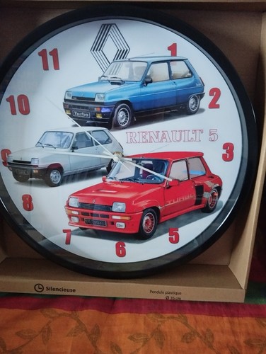 Horloge murale renault 5 - ,
