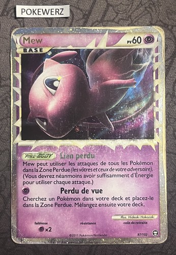 Carte pokémon mew 102 - mew, 97/102