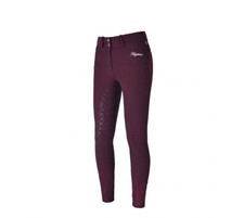KINGSLAND AW'19 KADI LADIES BREECHES FULL GRIP 40 Maroon Equestrian Pants Sz 10 