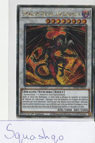 Carte dragon rouge - carte,
