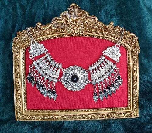 Collier fantaisie métal - collier,