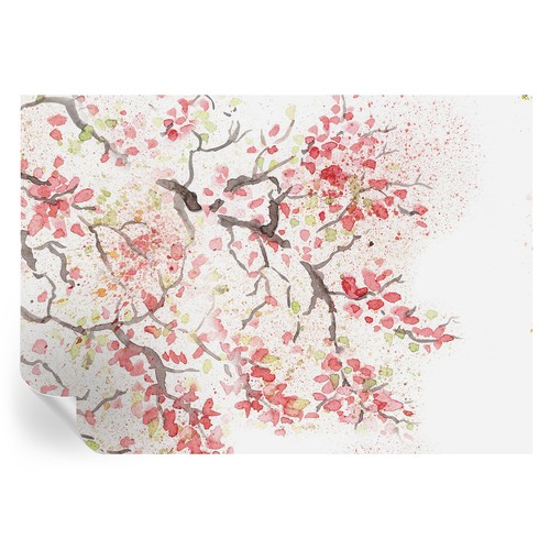 Papier peint adhésif - papier,