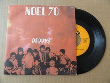  DISQUE 45T  DE  POPPYS    " NOËL 70  "