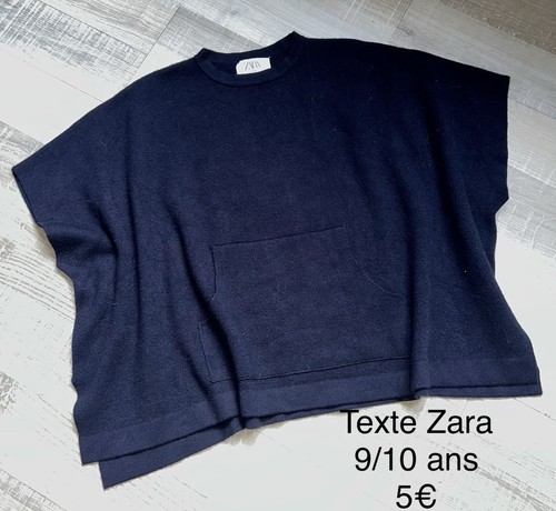 Zara ans fille - 10, poncho