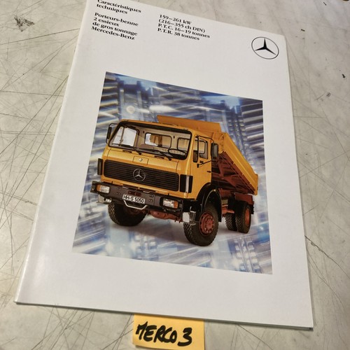 Mercedes benz benne essieux - benz, 2