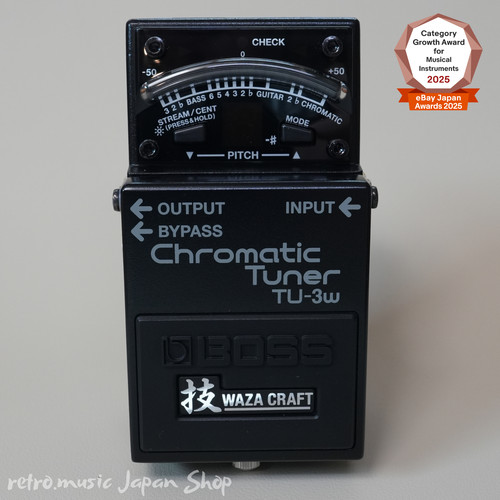 Boss chromatic tuner - boss, tu-3w