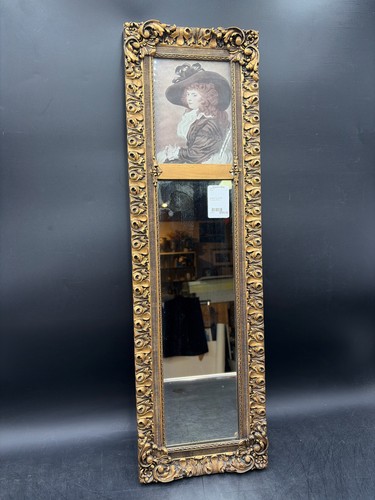 Antique french gilt trumeau - antique,