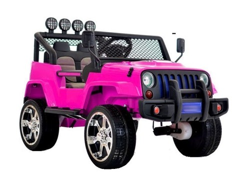 Jeep rose voiture électrique - rose,