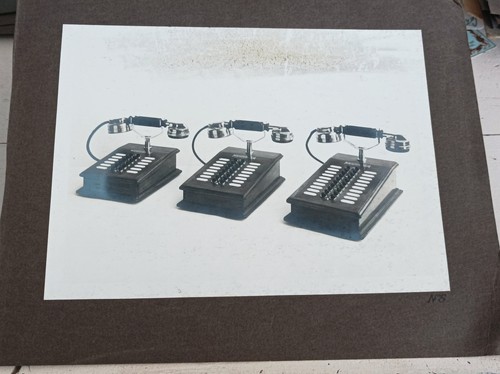 Ancienne photo telephone - photo,