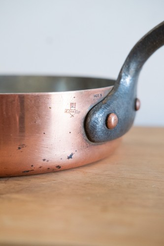 Sauteuse cuivre massif pro 3mm - sauteuse,
