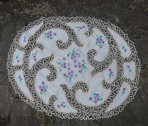 Nappe thé broderie - nappe,