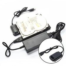 Câble adaptateur convertisseur USB vers IDE 2.0 pour disque dur SATA 2,5" et 3,5