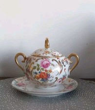 Sucrier ancien en porcelaine