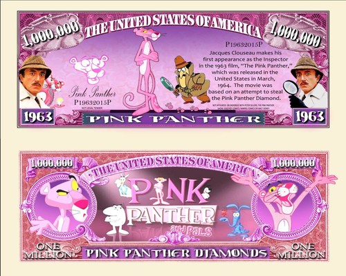 Panthere rose billet - panthere,
