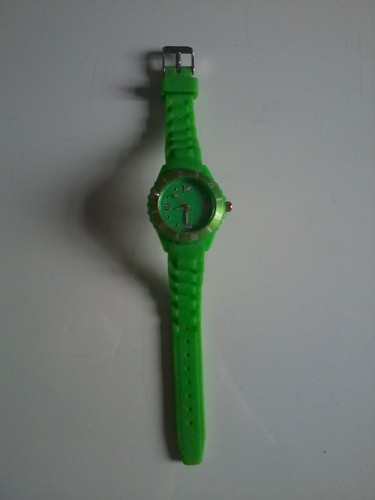 Montre verte quartz - quartz, stainless