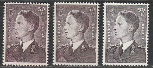 Belgique 879 879b 879c - belgique, **