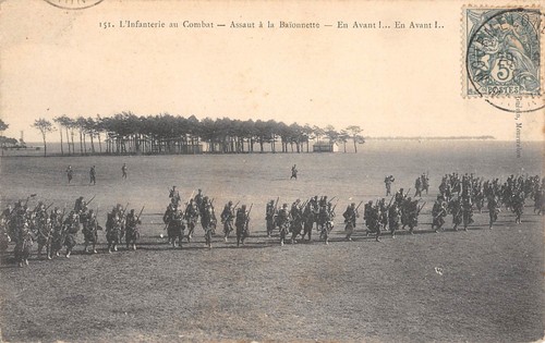 Cpa infanterie au combat - 51, l'infanterie