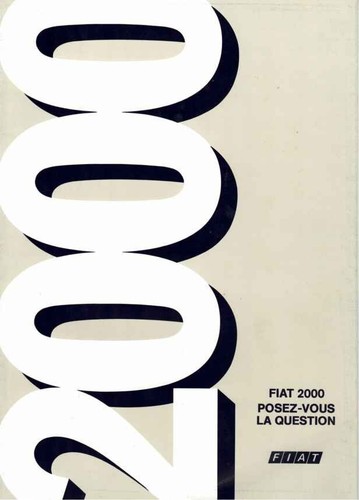 Catalogue brochure fiat - catalogue, 2000