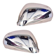 Paire Calottes Chromé pour