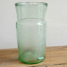 Ancien Bocal en Verre Pot à