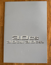 BMW 3.0 CS CSi CSL Batmobile Prestige Brochure - 1974 Dutch Market - SUPER RARE!