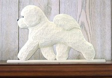 Plaque De Signalisation Bichon Frise Décor Murale