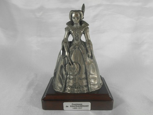 Figurine statue sur socle - socle, "