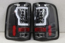FITS BLK 04-08 Ford F150 LOBO Full LED Tube Tail Lights Brake Lamps Left+Right